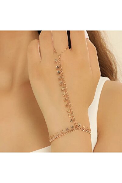 Shiklik MODA Reflect Your Elegance with the Shiny Star Chain Bracelet
