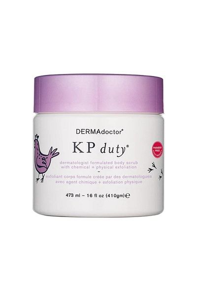 Dermadoctor Derma Doctor KP Duty Body Scrub Dermatologist Approved White 410g