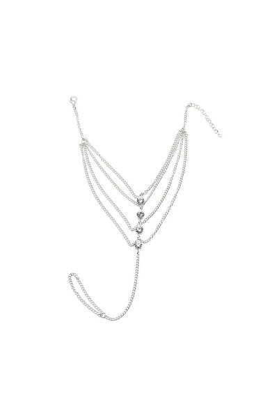 Shiklik MODA خلخال سلسلة حجرية لتعزيز أناقتك