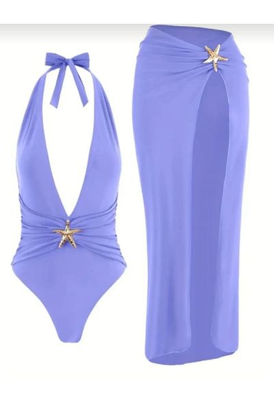 G&H UNDERWEAR Lily Swimsuit Pareo Set