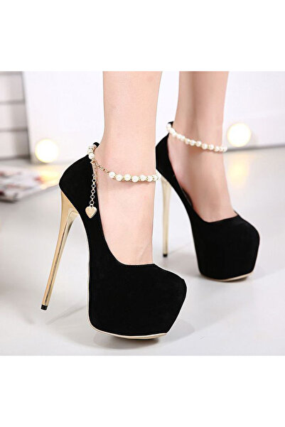 Genel Markalar Şıklığınızı Yansıtan İnci Boncuklu Kadın Çift Halhal