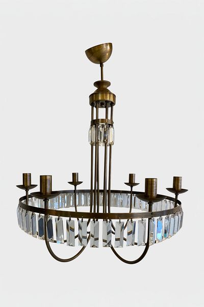 Favori Aydınlatma Luxury Antique Body 6-Piece Crystal Chandelier