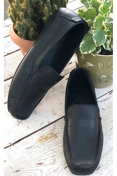 BAGSSHOES 15011 Мъжки мокасини от естествена кожа