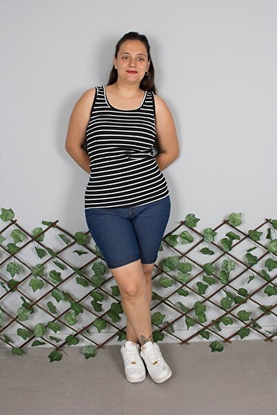 Truva XXL Απαραίτητο για το καλοκαίρι! Αμάνικη μπλούζα μεγάλου μεγέθους