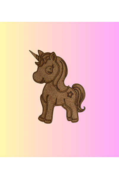 MODAT Wooden DIY Unicorn Painting Set Educational Montessori Children's Developmental Toy