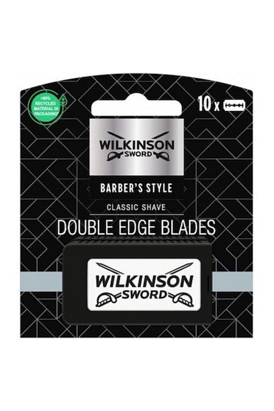 Wilkinson Set 10 lame de ras, Wilkinson, PTFE, Barber's Style