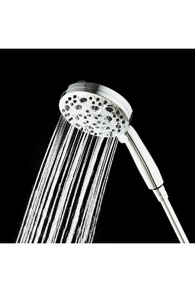 Voli 10-Settings High Pressure Antibacterial Handheld Shower Chrome