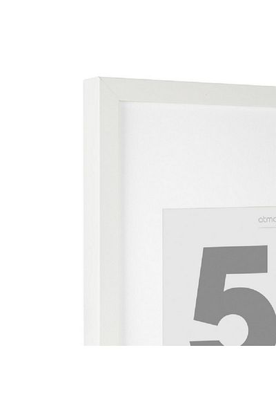 Atmosphera Eva Sleek Design Rectangular Wooden Photo Frame White 50 x 70cm