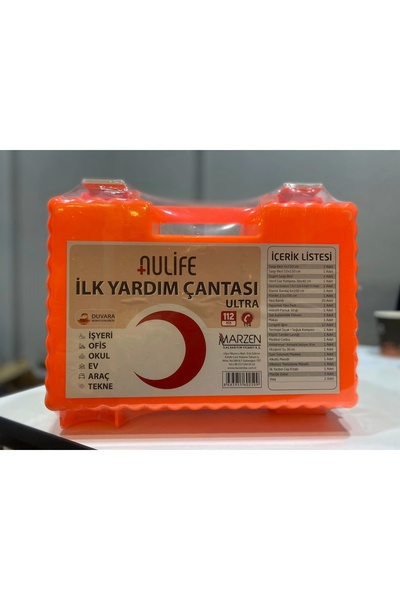 NULIFE İlk Yardım Çantası Ultra-126 Parça Duvara Monte Plastik
