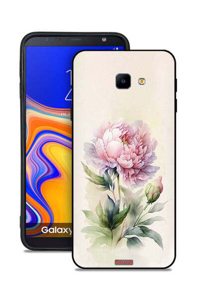 Tolwak غطاء حماية لهاتف Samsung Galaxy J4 Core بتصميم فني بألوان مائية وردية