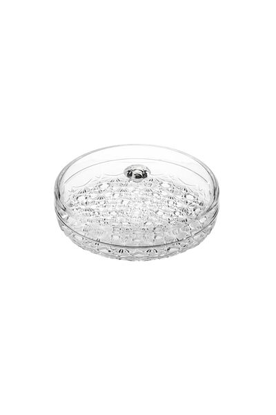 Dania Serving plate with acrylic cover for sweets, nuts and all occasions