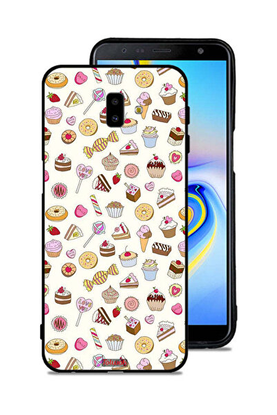 Tolwak غطاء حماية لهاتف سامسونج جالكسي J6 بلس بنمط العناصر المفضلة