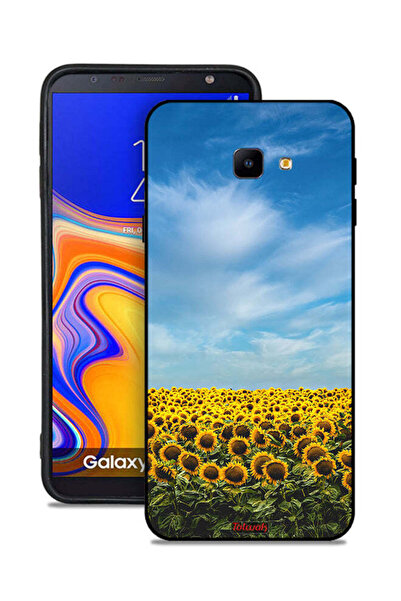 Tolwak Samsung Galaxy J4 Plus Protective Case Cover Sunflowers Under The Sky