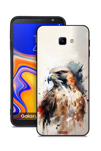 Tolwak غطاء حماية لهاتف Samsung Galaxy J4 Plus بتصميم نسر تجريدي