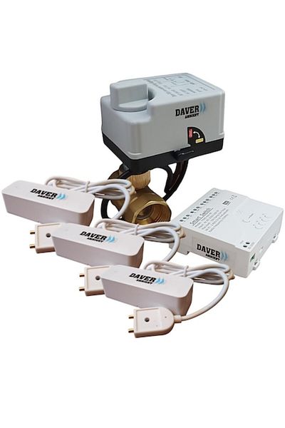 Daver Kit anti-inundații WiFi cu alertă pentru smartphone, Daver
