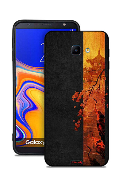 Tolwak غطاء حماية لهاتف Samsung Galaxy J4 Core بألوان الخريف الفنية