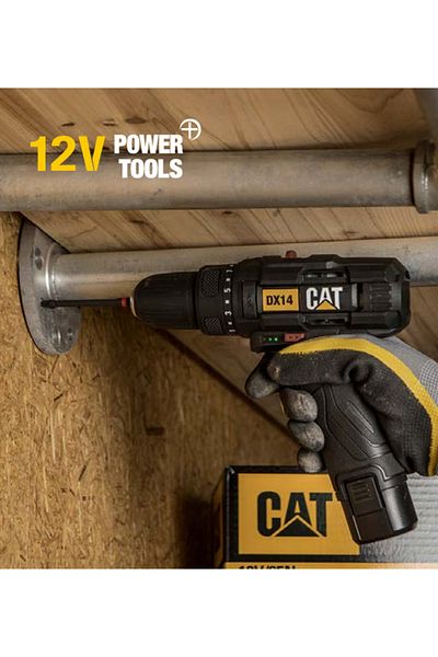 Caterpillar 12V 2A Cordless Drill CAT DX14.2