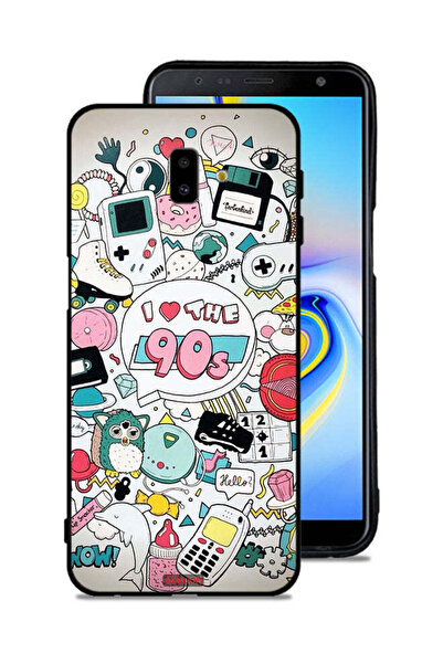 Tolwak غطاء حماية لهاتف سامسونج جالكسي J6 بلس - أحب التسعينيات