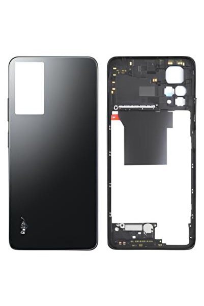 indirimplus Xiaomi Redmi Note 12 Pro 4G Kasa Arka Kapak FULL Takım SİYAH