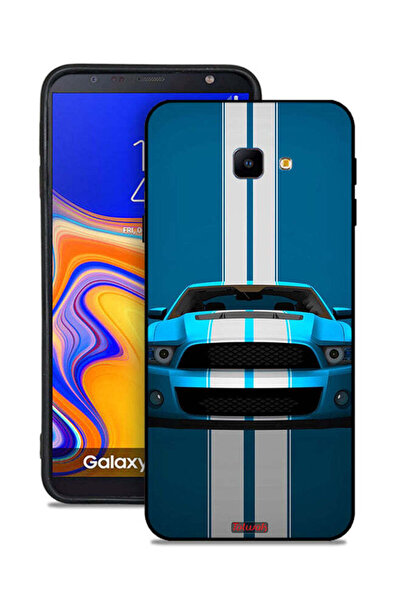 Tolwak غطاء حماية لهاتف Samsung Galaxy J4 Core بتصميم سيارة فنية تجريدية