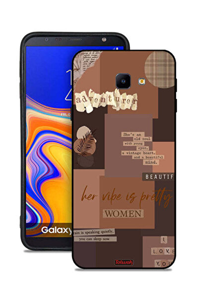 Tolwak غطاء حماية لهاتف Samsung Galaxy J4 Core Adventurer Women