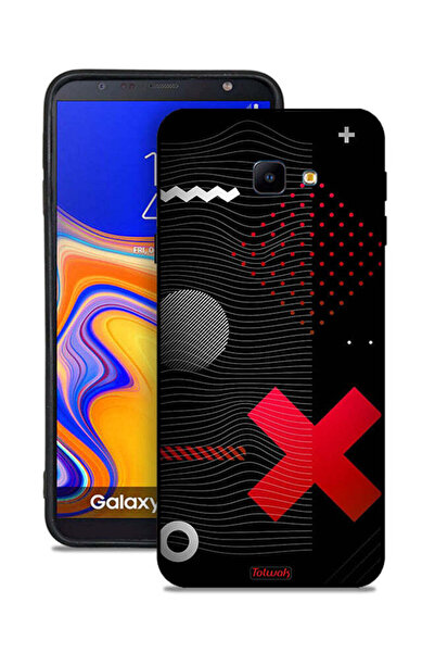 Tolwak غطاء حماية لهاتف Samsung Galaxy J4 Plus بعلامة الصليب