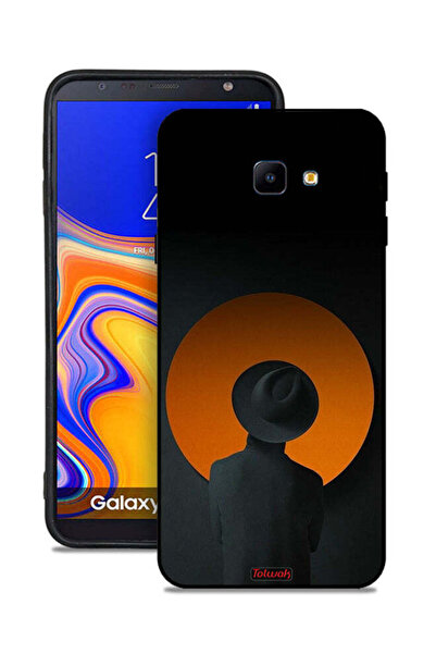 Tolwak غطاء حماية لهاتف Samsung Galaxy J4 Core بتصميم قبعة بوي آرت