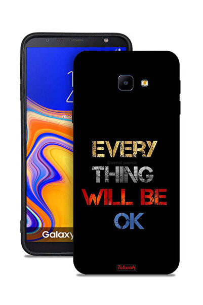 Tolwak غطاء حماية لهاتف Samsung Galaxy J4 Core كل شيء سيكون على ما يرام