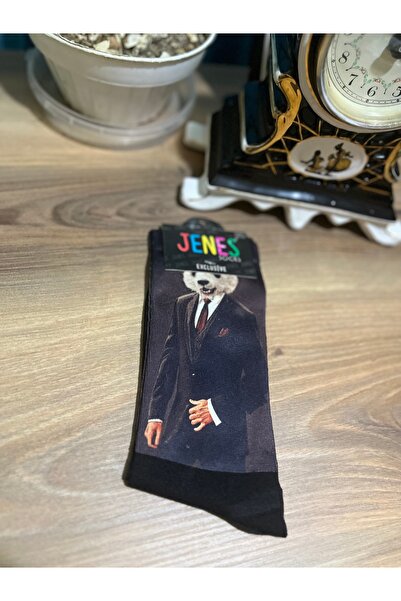 JENES Șosete digitale cu imprimeu Șosete lungi premium unisex