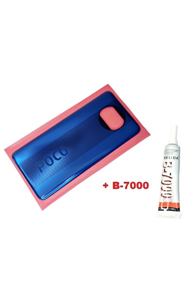 indirimplus Xiaomi POCO X3 / Poco X3 NFC Arka Kapak Batarya Pil Kapağı (CAM+B...