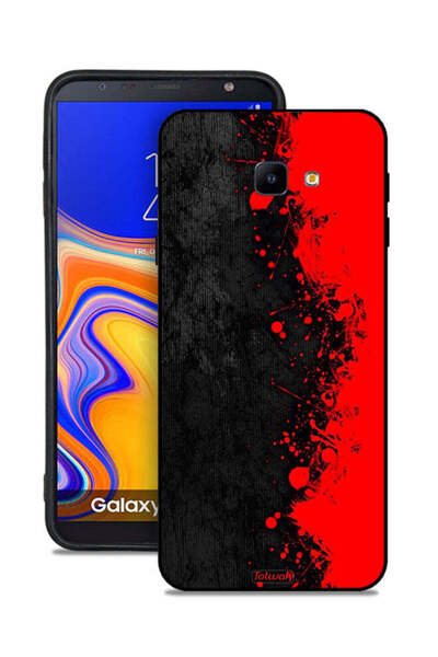 Tolwak غطاء حماية لهاتف Samsung Galaxy J4 Core بنمط تجريدي