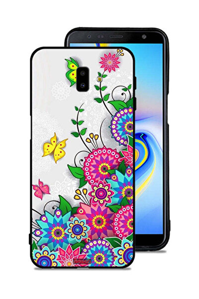Tolwak غطاء حماية لهاتف سامسونج جالاكسي J6 بلس - زهور ماندالا