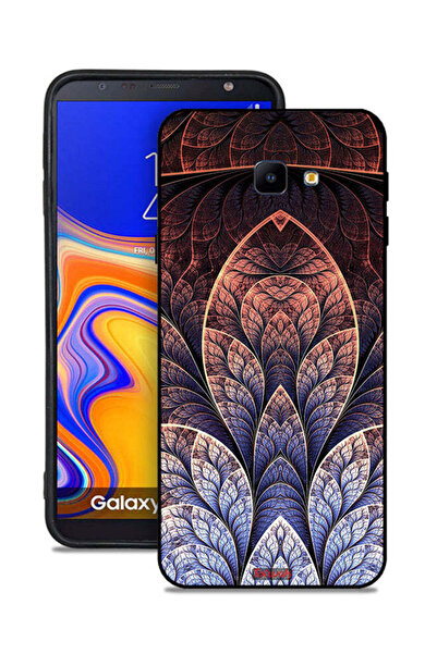 Tolwak غطاء حماية لهاتف Samsung Galaxy J4 Core بتصميم زهور كسورية تجريدية