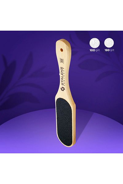 STALEKS Beauty & care 10 type 1 wooden foot file (100/180 grit)