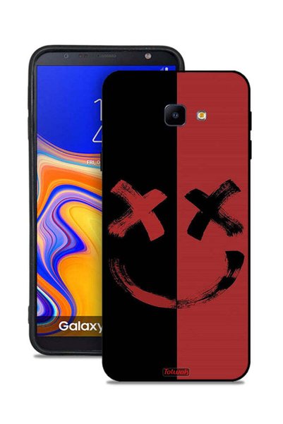 Tolwak غطاء حماية لهاتف Samsung Galaxy J4 Core بنمط فن الخطمي