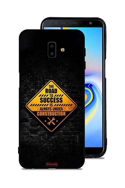 Tolwak غطاء حماية لهاتف سامسونج جالكسي J6 بلس الطريق إلى النجاح دائمًا قيد ال...