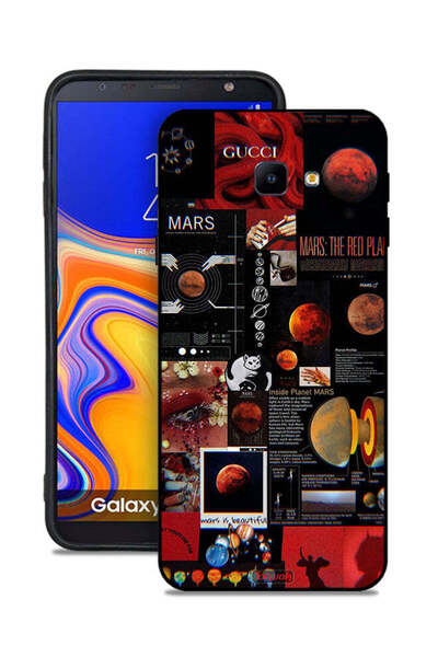 Tolwak غطاء حماية لهاتف Samsung Galaxy J4 Core بتصميم Mars Art
