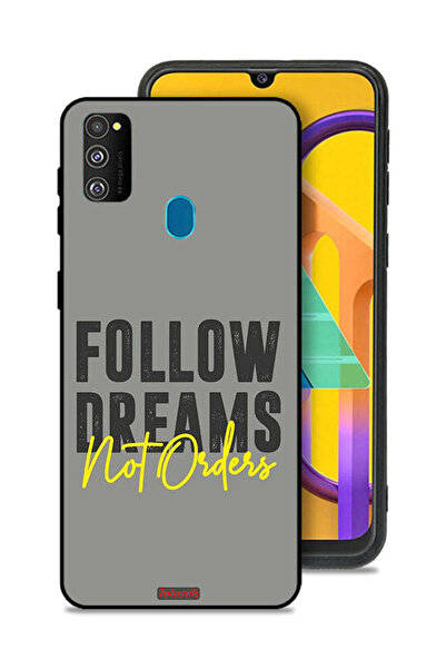 Tolwak Samsung Galaxy M30s Protective Case Cover Follow Dreams Not Orders