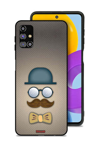 Tolwak غطاء حماية لهاتف سامسونج جالكسي M31s برسومات رأس الرجل