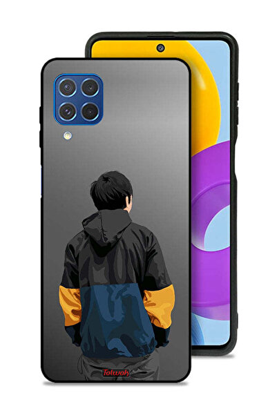 Tolwak غطاء حماية لهاتف سامسونج جالاكسي M62 بتصميم صورة صبي