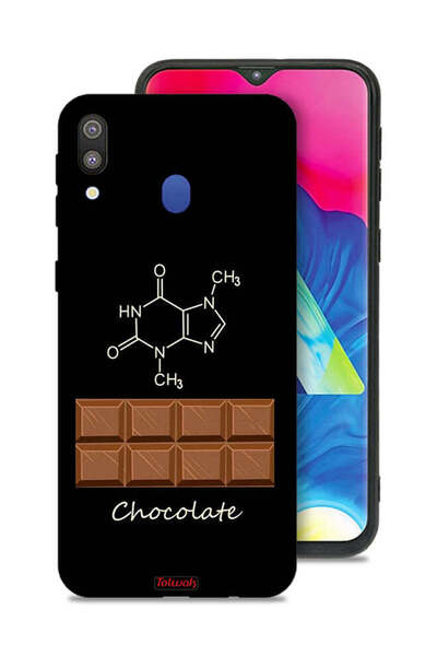 Tolwak غطاء حماية من سامسونج جالكسي M20 بلون الشوكولاتة