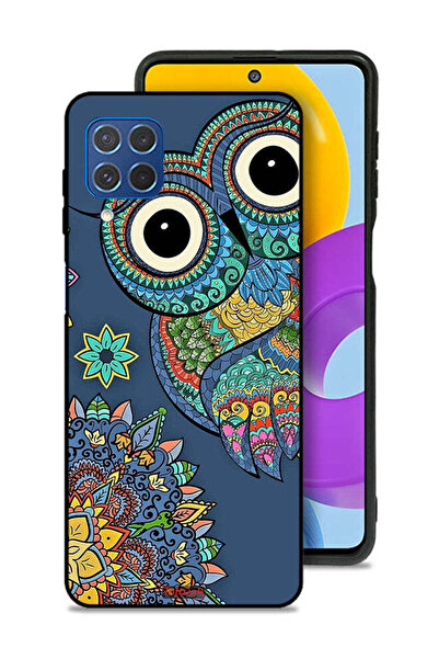 Tolwak غطاء حماية لهاتف سامسونج جالاكسي M62 بتصميم بومة زهرية