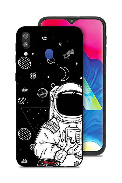 Tolwak Samsung Galaxy M20 Protective Case Cover Astronaut Art