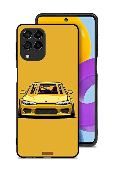Tolwak Samsung Galaxy M53 Protective Case Cover Car Art