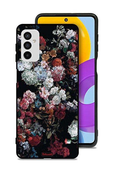 Tolwak غطاء حماية لهاتف سامسونج جالاكسي M52 5G بنقشة ورود عتيقة