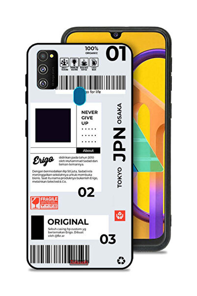 Tolwak غطاء حماية لهاتف Samsung Galaxy M30s - ملصق ياباني