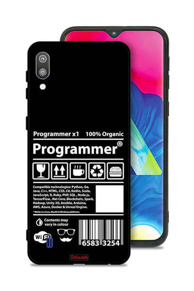 Tolwak غطاء حماية وملصق برمجة لهاتف Samsung Galaxy M10