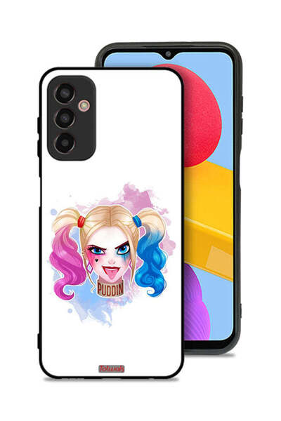 Tolwak غطاء حماية لهاتف سامسونج جالاكسي M23 برسومات هارلي كوين