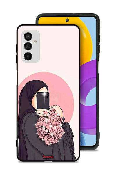 Tolwak غطاء حماية لهاتف سامسونج جالاكسي M52 5G، فن التقاط صور سيلفي مع حمل ال...