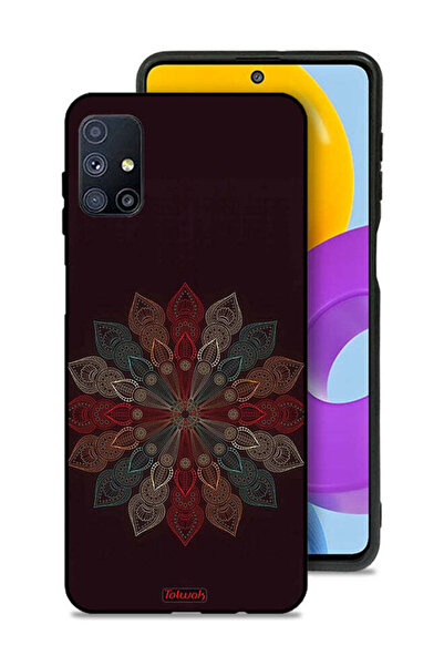 Tolwak غطاء حماية لهاتف سامسونج جالاكسي M51 بتصميم زهرة ماندالا